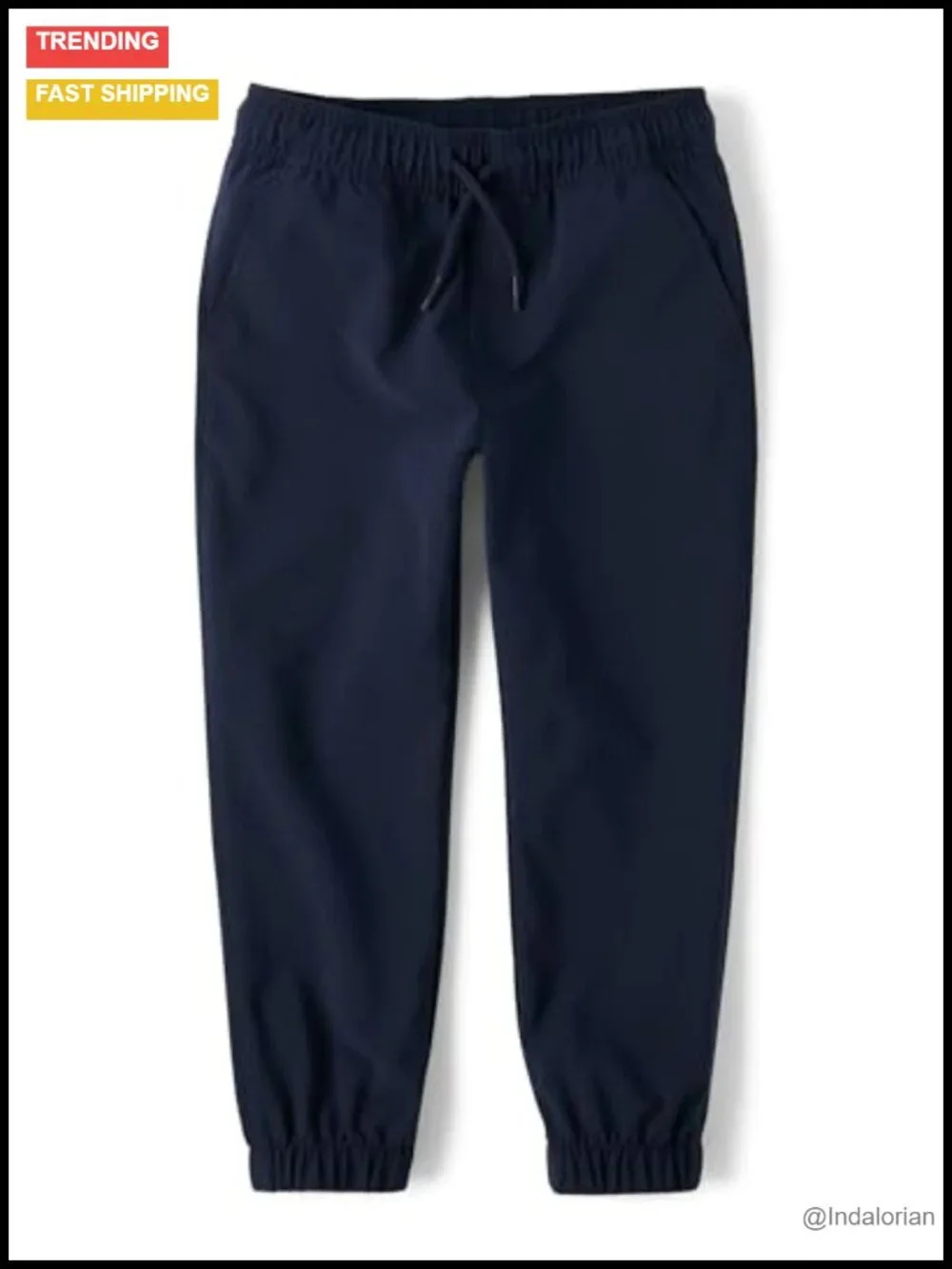 Boys' Quick Dry Pull on Jogger Pants
